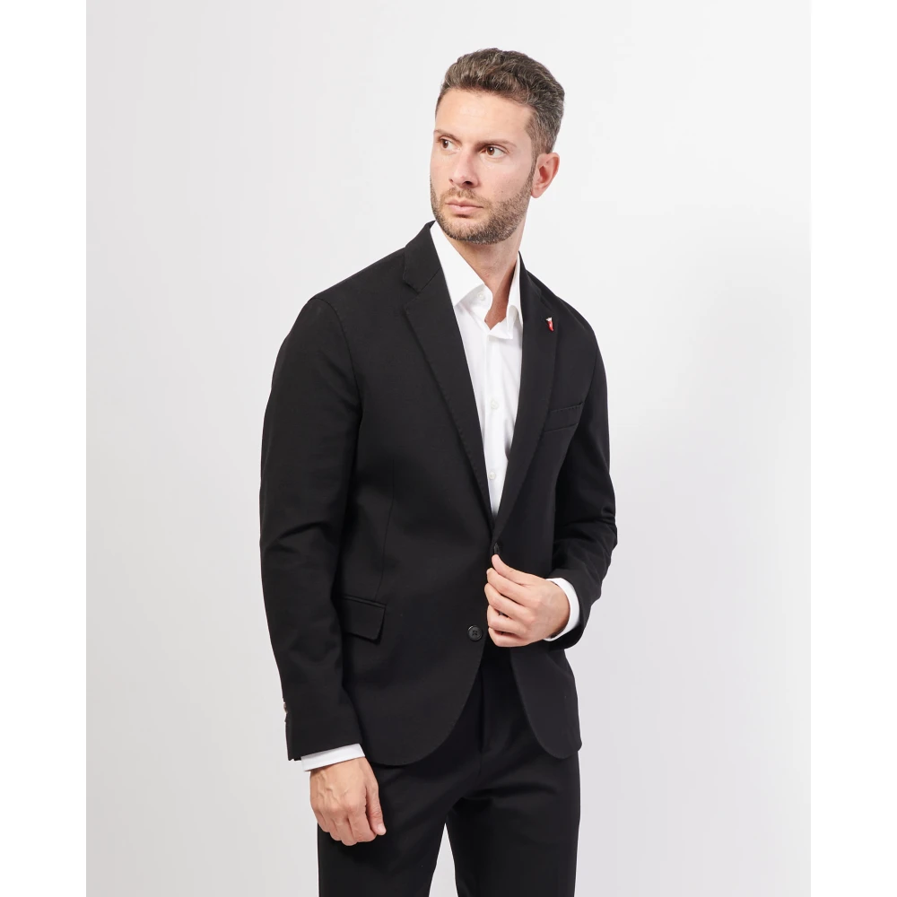 Mulish Klassiek Zwart Pak Set Black Heren