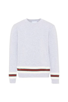 Striped-detail Sweater