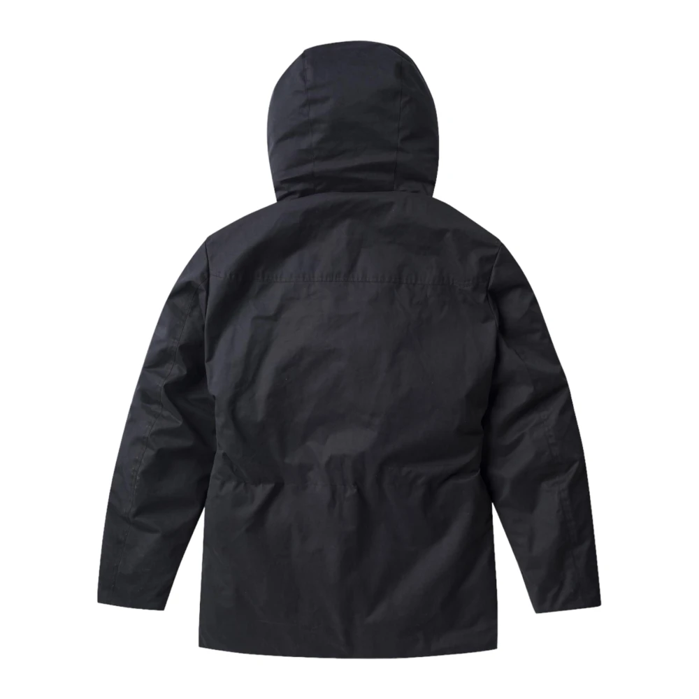 MCS Zwarte Stijlvolle Jassen Black Heren