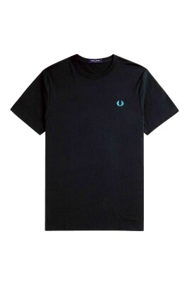 t-shirt-marine-avec-logo-brode