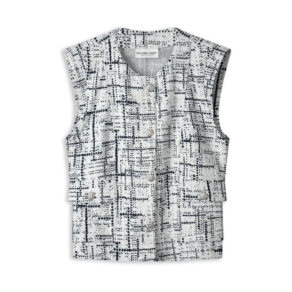 Jackets > Vests - - Helena Hart - Modalova