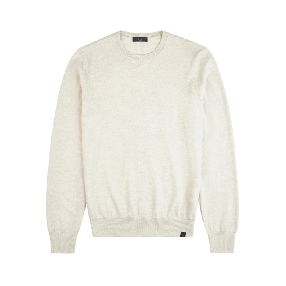 Knitwear > Round-neck Knitwear - - Fay - Modalova
