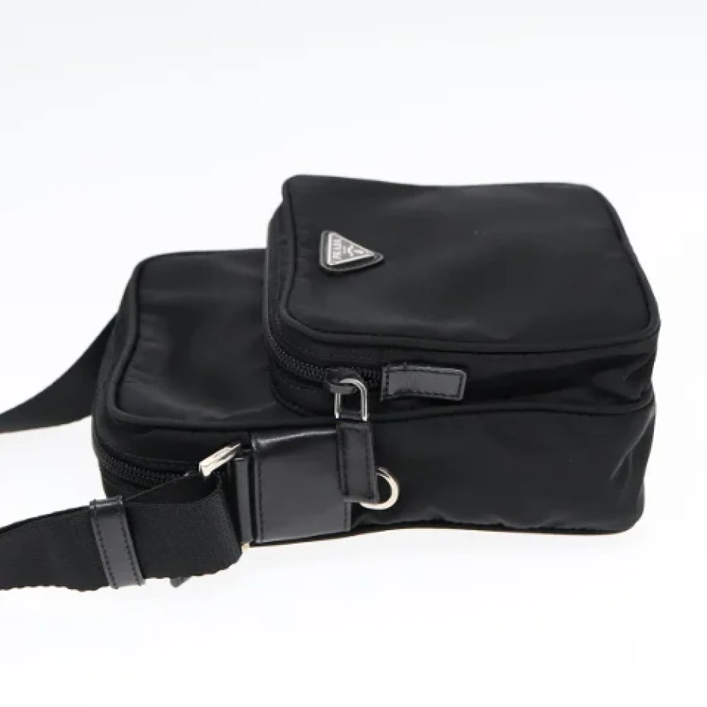 Prada Vintage Pre-owned Fabric prada-bags Black Dames