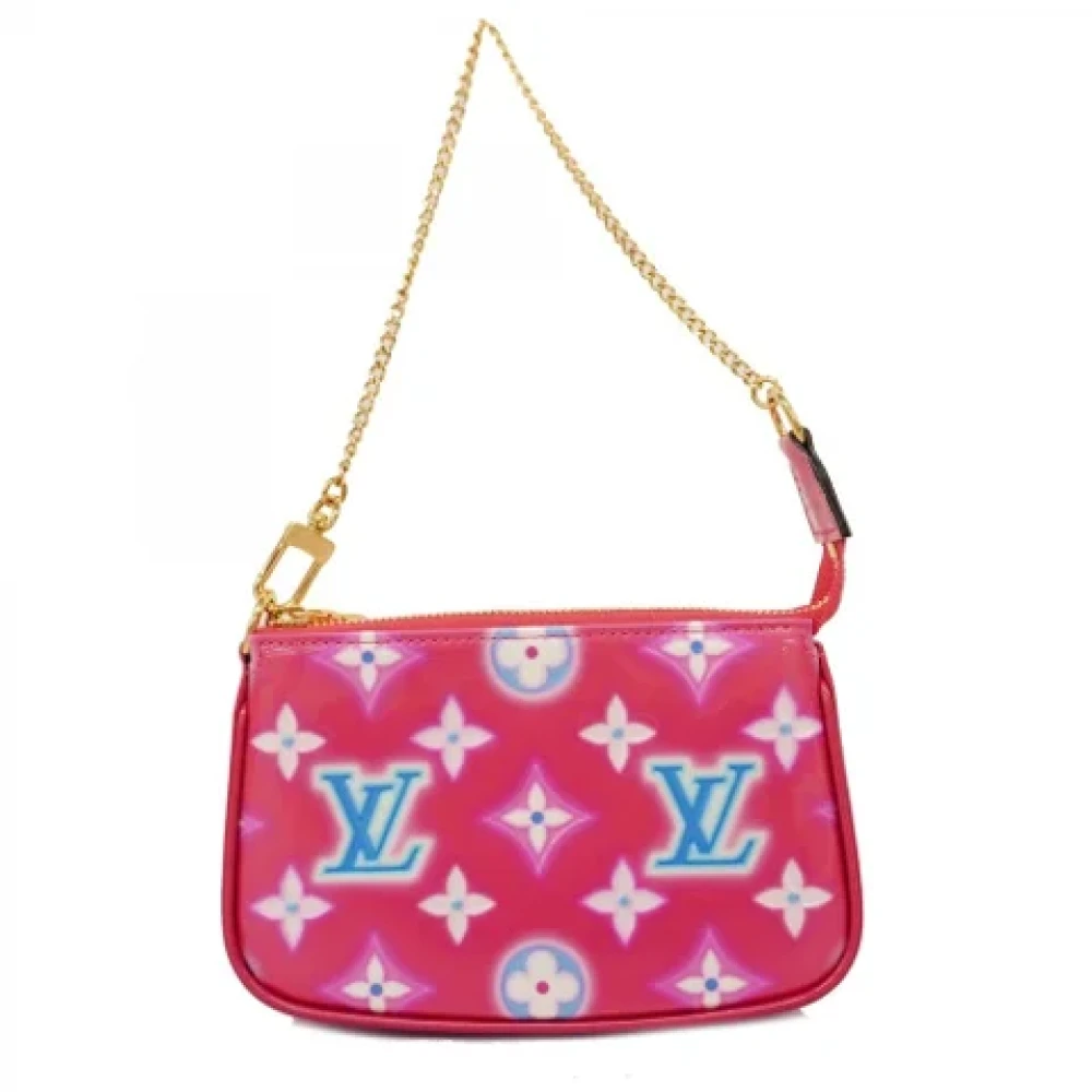 Louis Vuitton Vintage Pre-owned Fabric louis-vuitton-bags Pink Dames