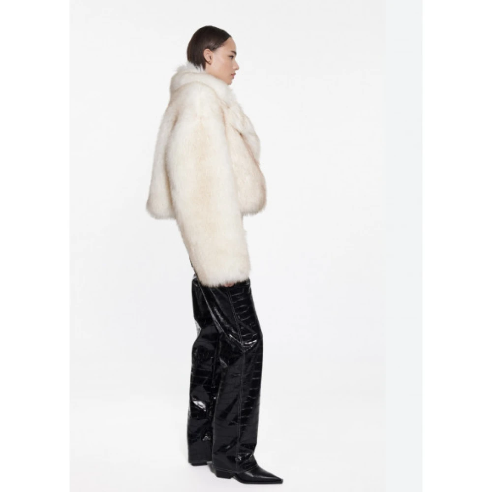Stand Studio Stijlvolle Samara Jacket voor vrouwen Beige Dames