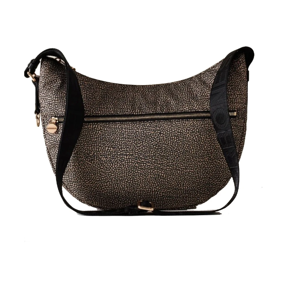Borbonese Winkelmand in Zand Terracotta Stijl Multicolor Dames
