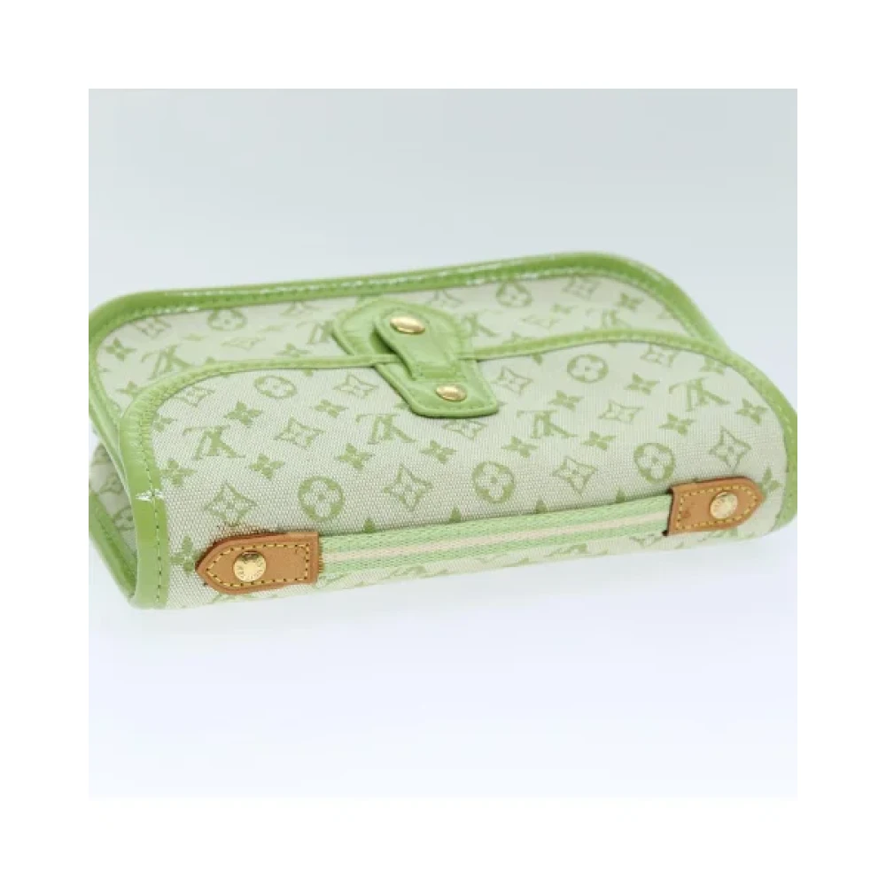 Louis Vuitton Vintage Pre-owned Canvas handbags Green Dames
