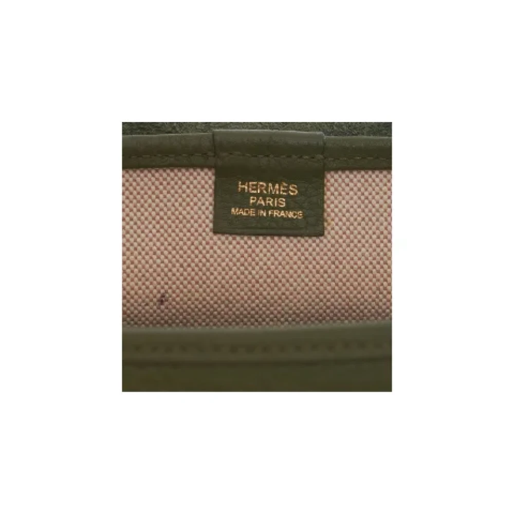 Hermès Vintage Pre-owned Leather shoulder-bags Green Dames