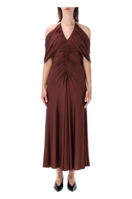 Drape Midi Dress