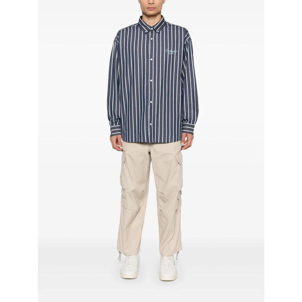Carhartt WIP Stijlvolle Vista Sweatshirt voor Mannen Blue Heren