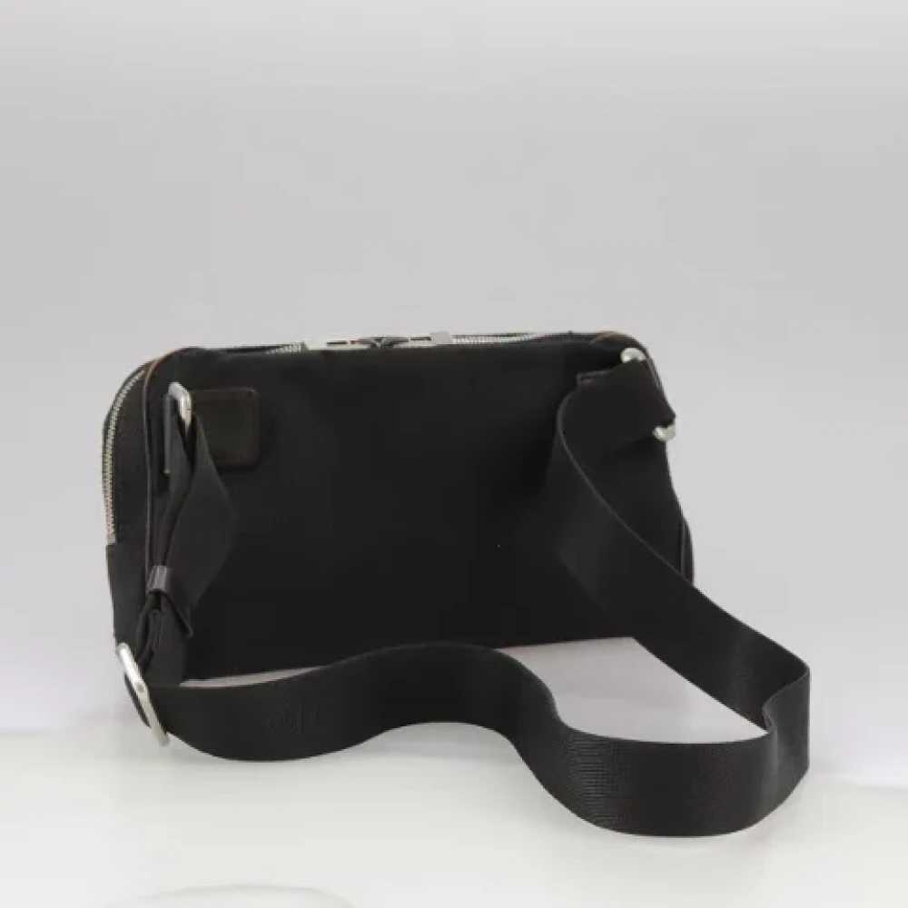 Louis Vuitton Vintage Pre-owned Canvas crossbody-bags Black Dames