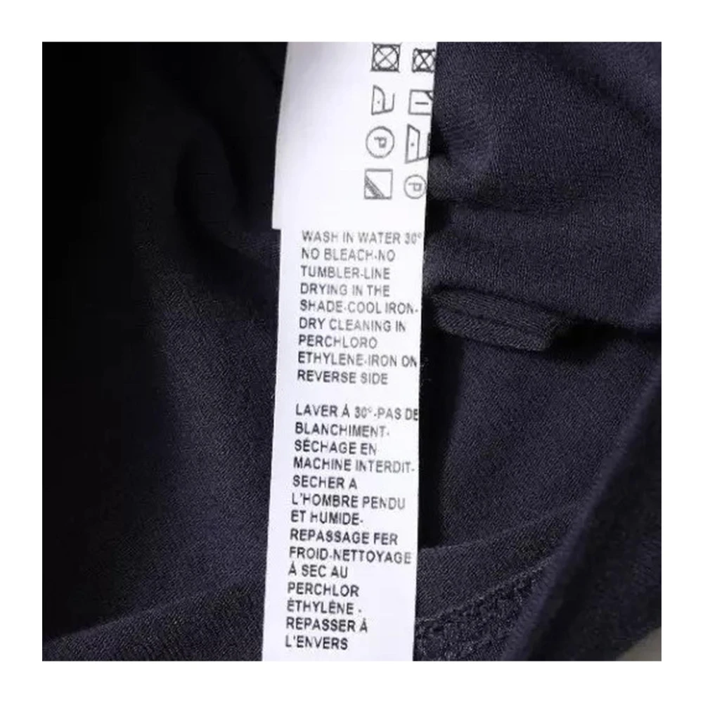 Dolce & Gabbana Blauwe Crewneck Stretch Katoenen T-shirt Blue Heren