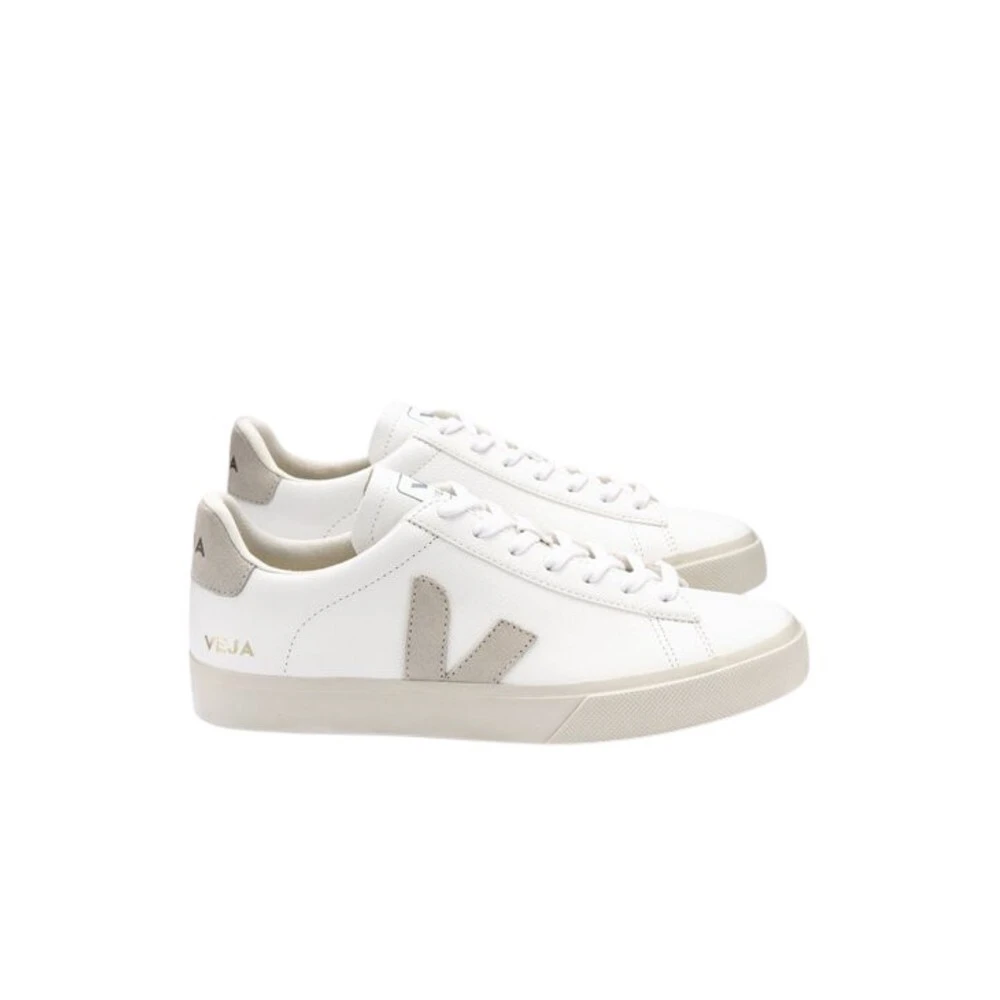 Veja Men's White Sneakers, 11 Uk, Campo Chromefree Trainers