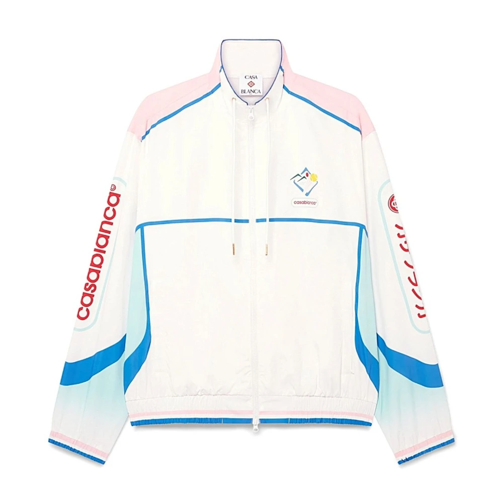 Casablanca Men's White Tennis, M, Giubbino