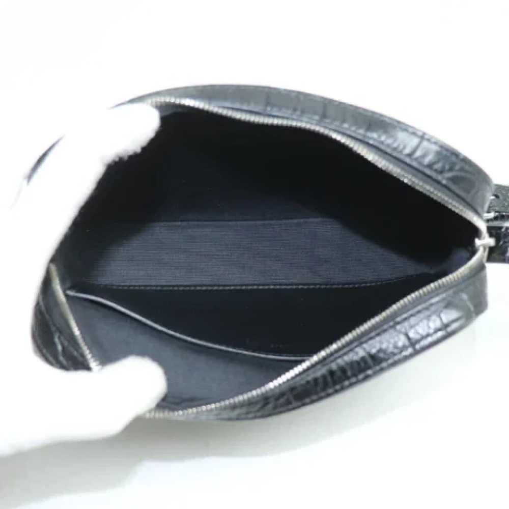 Celine Vintage Pre-owned Leather celine-bags Black Dames