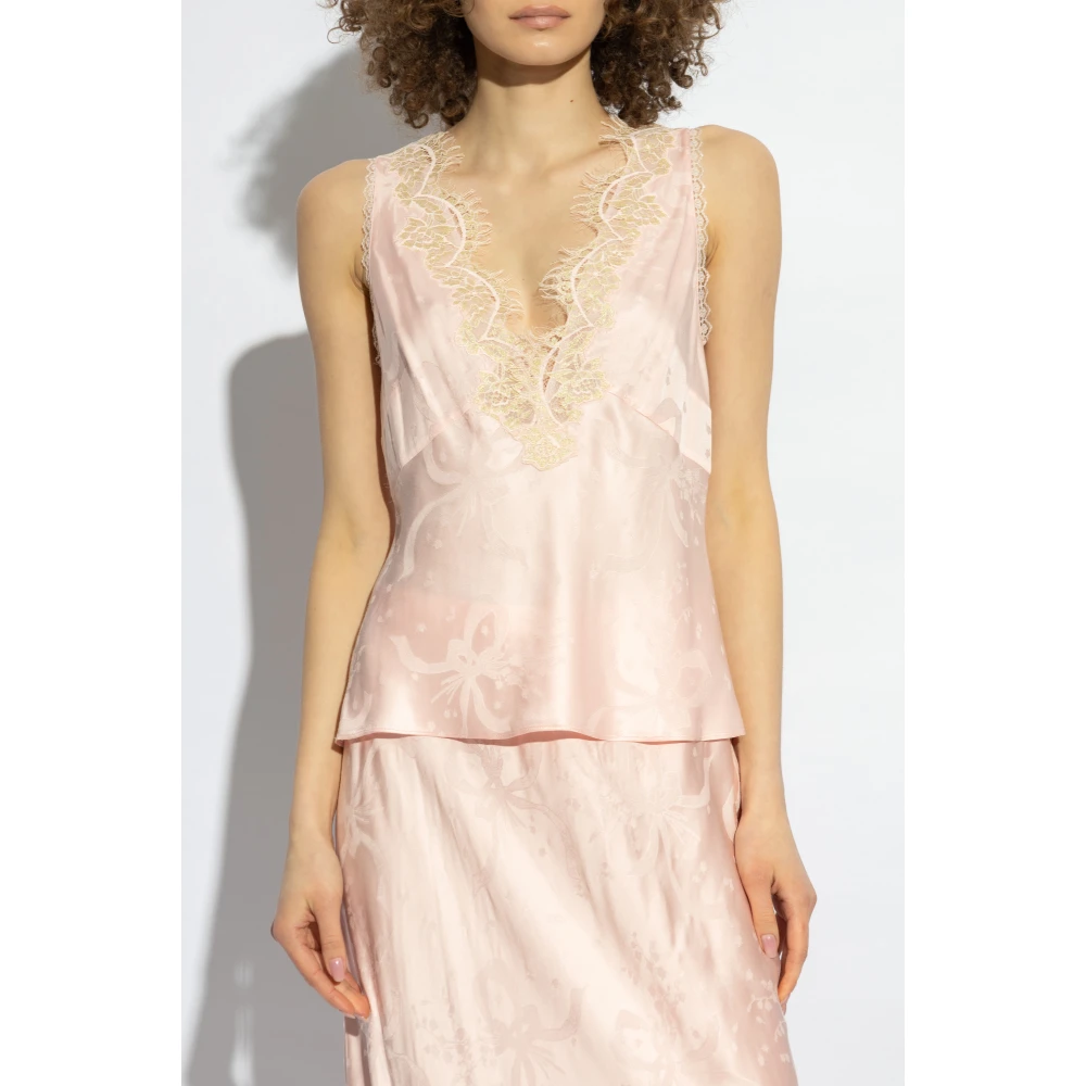 Loveshackfancy Top Adette Pink Dames