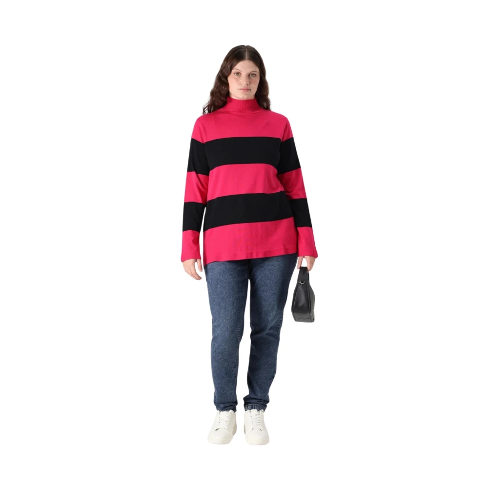 Marina Rinaldi Fata Top Blouse Elegant Chic Multicolor Dames