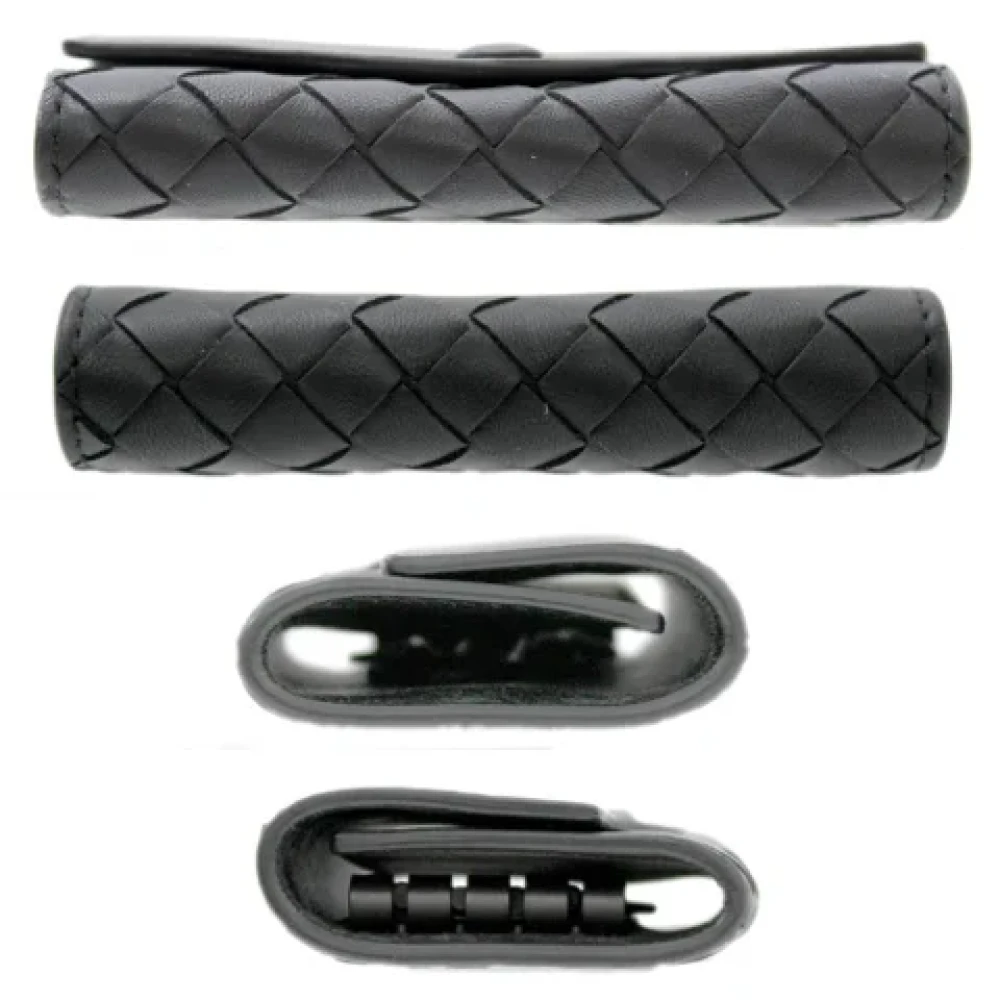 Bottega Veneta Vintage Pre-owned Fabric key-holders Black Dames