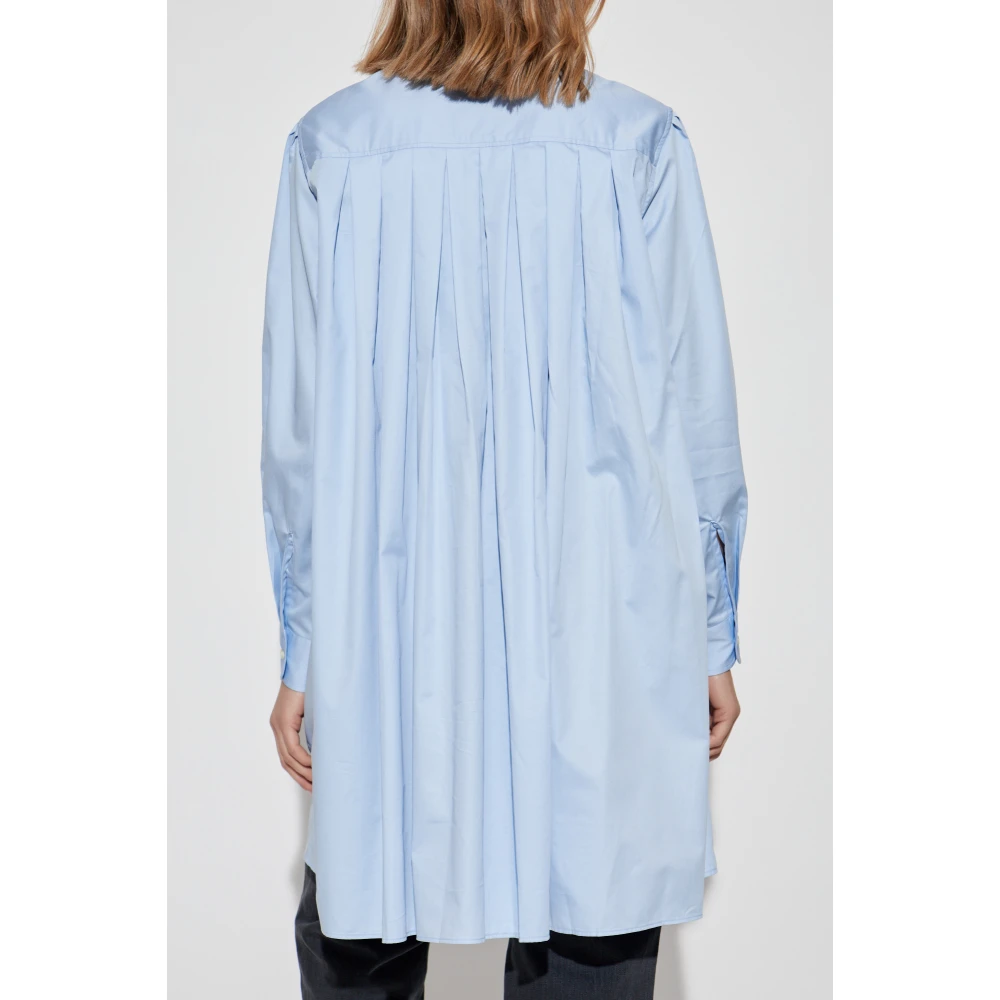 Officine Générale Lang loszittend shirt Blue Dames