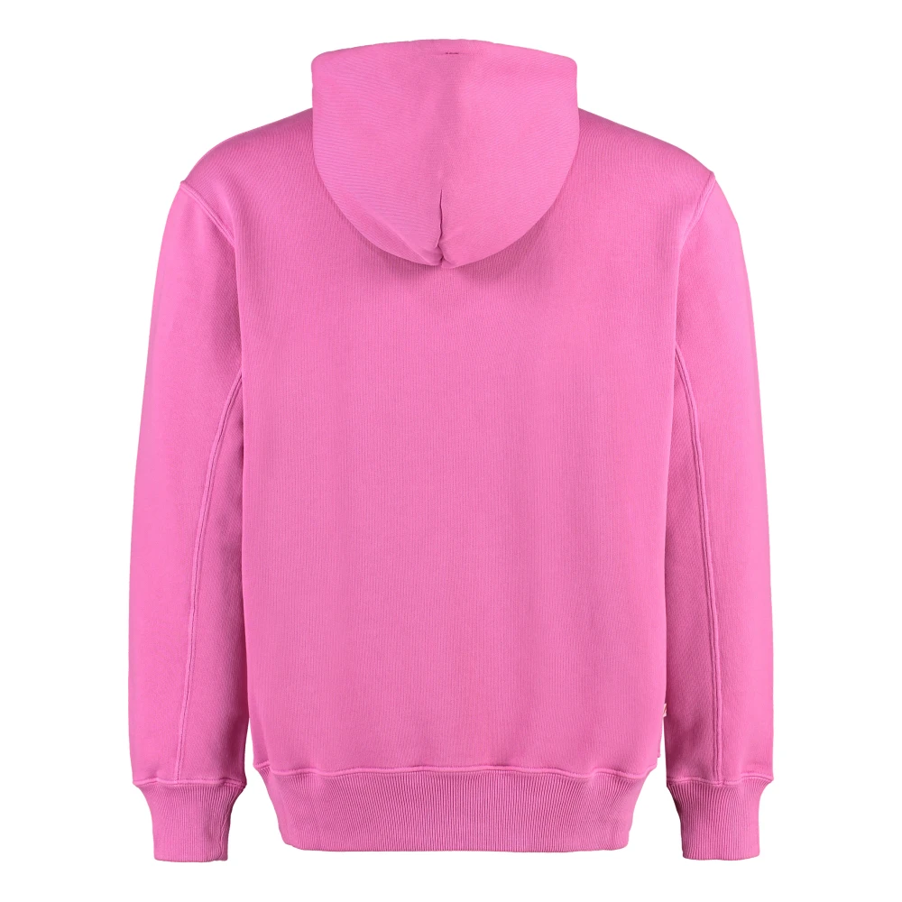 Autry Hooded Sweatshirt Pink Heren