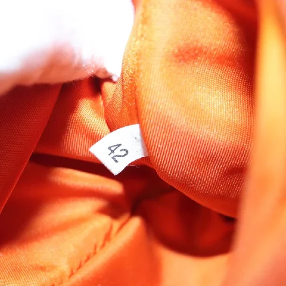 Prada Vintage Pre-owned Fabric prada-bags Orange Dames