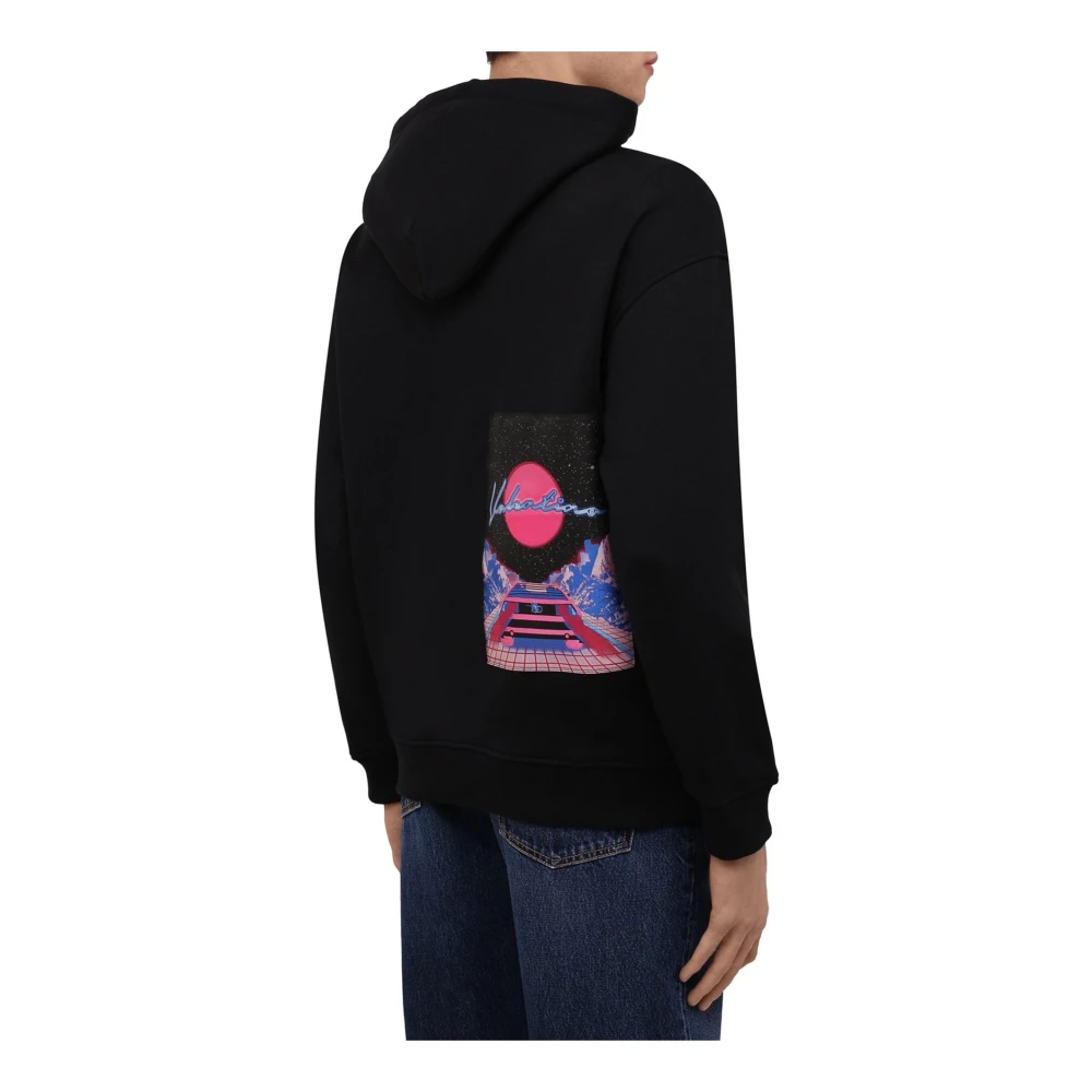 Valentino Neon Universe Sweatshirt Black Heren