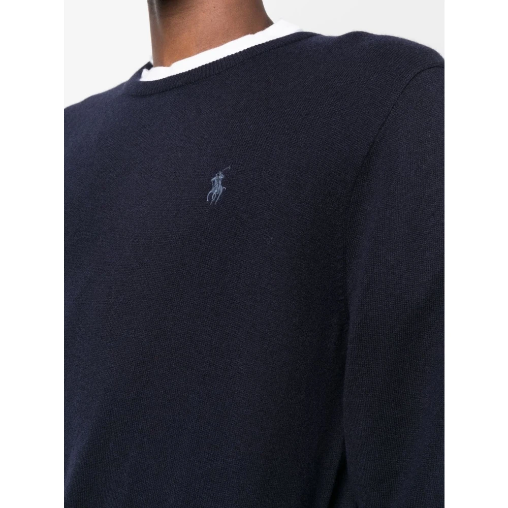 Polo Ralph Lauren Hunter Navy Pullover Sweater Blue Heren