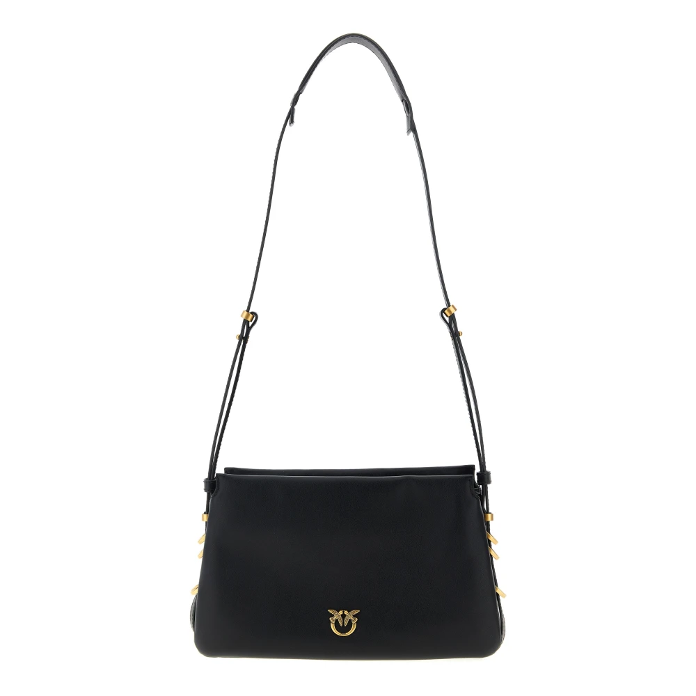 Pinko Kvinno Svart Väskor Dam, One Size, Triplet Mini Crossbody Bag