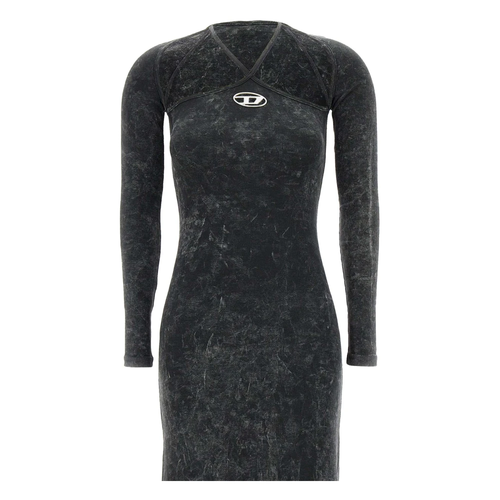 Diesel Marinel Maxi Jurk Black Dames