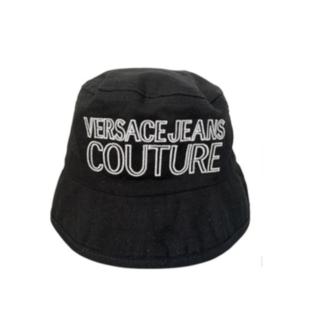 Versace Jeans Couture Unisex Black Hats & Beanies By Versace