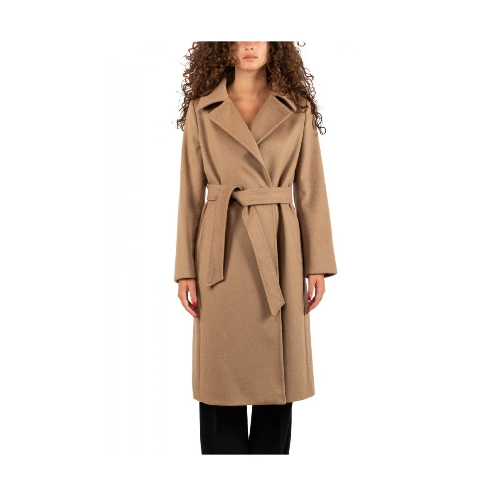 Max Mara Damesjas met kraag Brown Dames