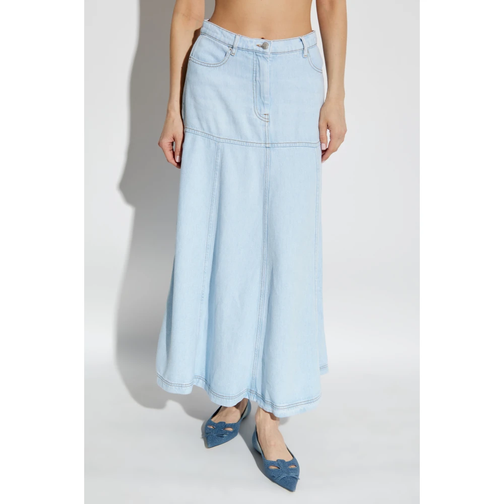 Munthe Tuxya denim rok Blue Dames