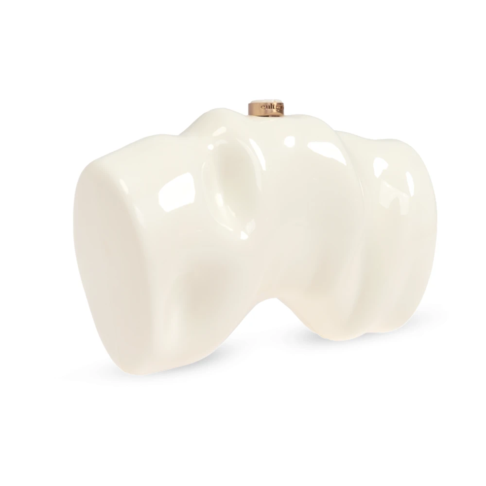 Cult Gaia Clutch Scrunch Beige Dames