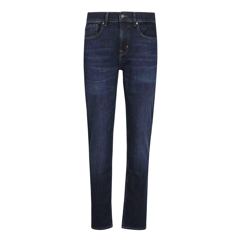 7 For All Mankind Blauwe Jeans Herfst Winter Collectie Blue Heren