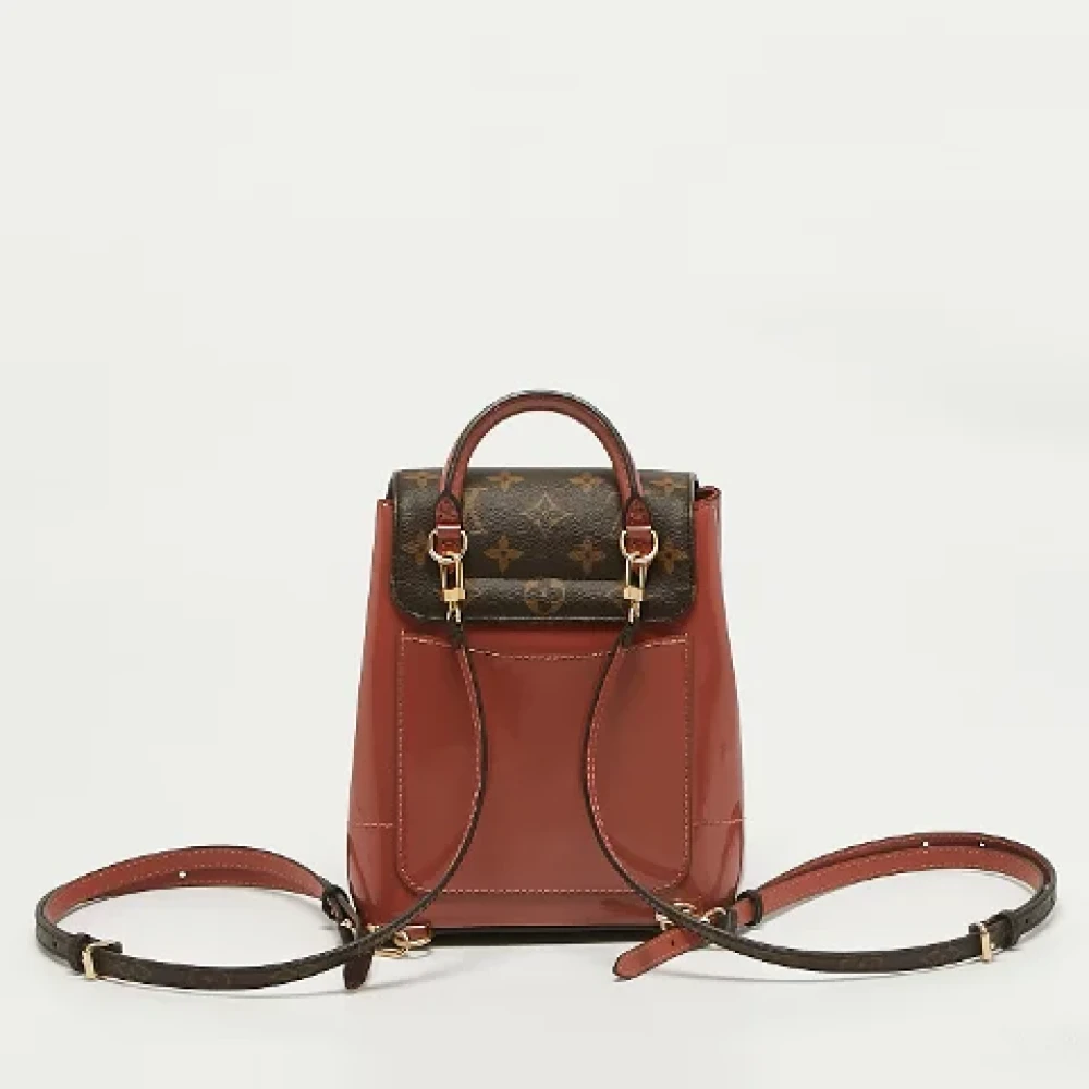 Louis Vuitton Vintage Pre-owned Canvas backpacks Pink Dames