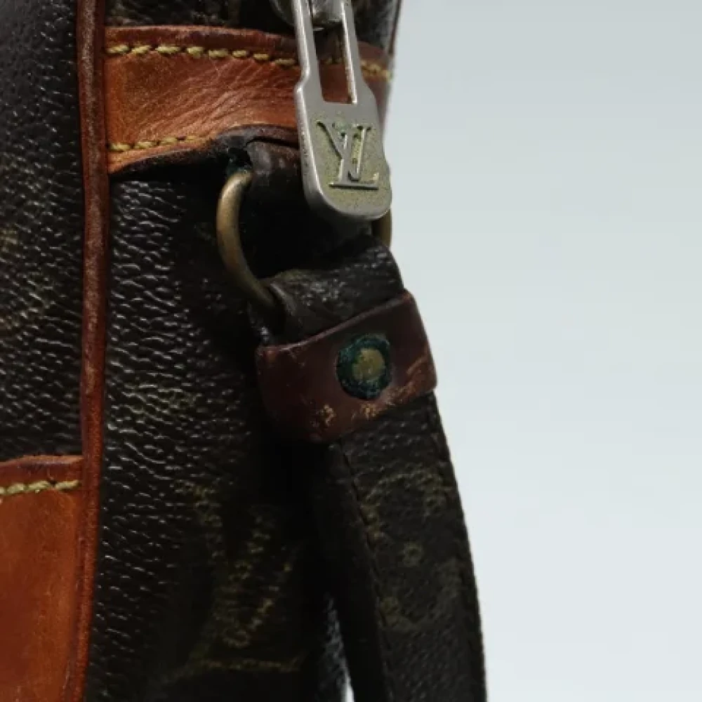 Louis Vuitton Vintage Pre-owned Canvas clutches Brown Dames