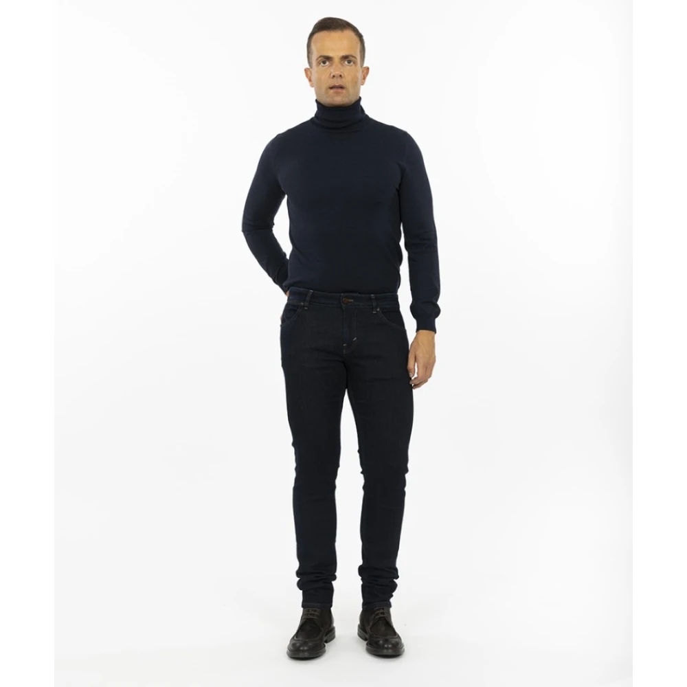 PT Torino Indigo Slim-fit Cowboy Jeans Blue Heren