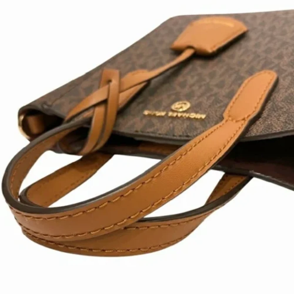 Michael Kors Pre-owned Leather handbags Brown Dames