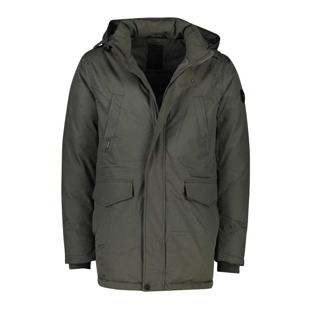 Airforce Grijze Winterparka Gray Heren