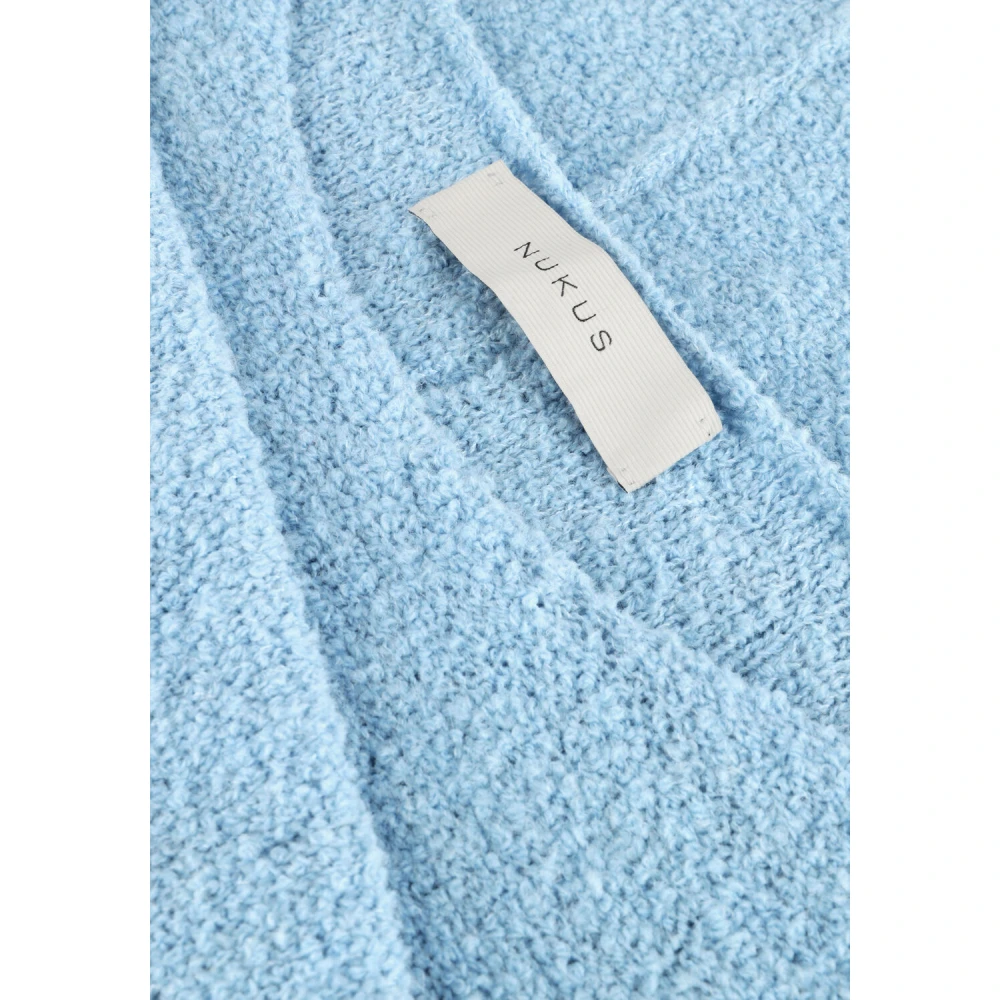 Nukus Matilde Boucle Pullover Sweater Blue Dames