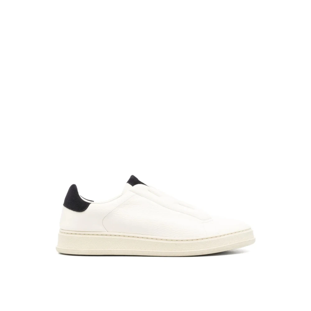 Kiton Slippers Heren Schoenen Wit