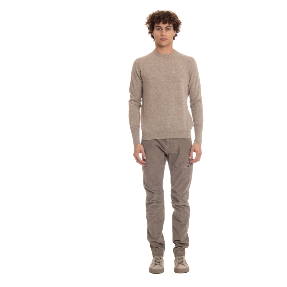 Ballantyne Kasjmier Crewneck Trui Duif Grijs Gray Heren