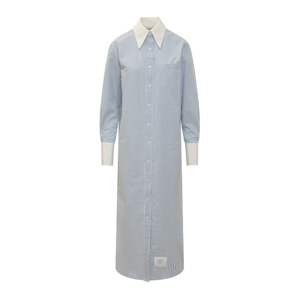 Thom Browne Shirt Dresses Blue Dames