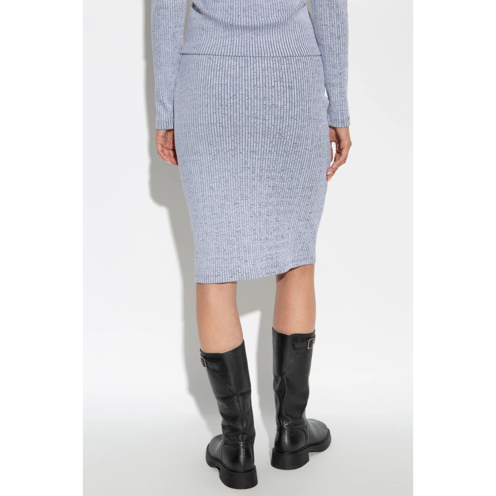 Kenzo Geribbelde rok Gray Dames