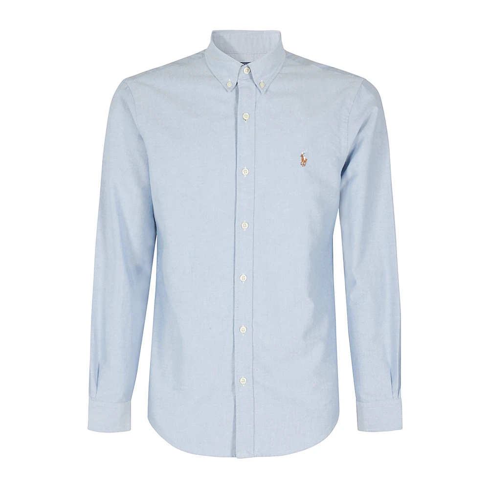 Polo Ralph Lauren Slim Oxford Overhemd Blue Heren