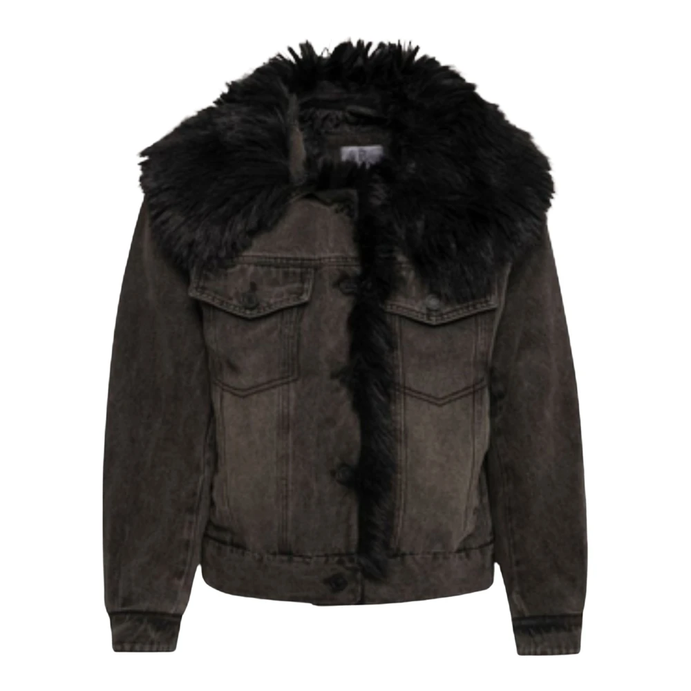 Fracomina Donna Nero Giacche, M, New,