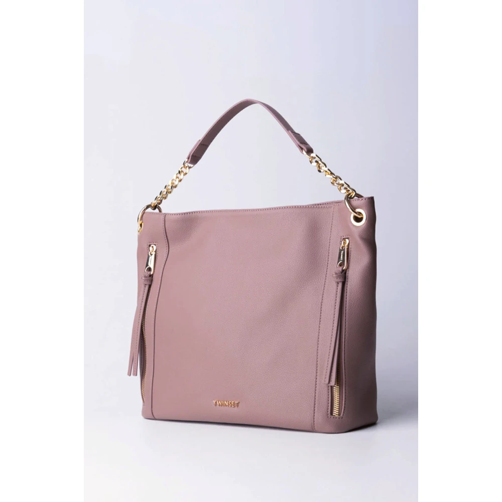 Twinset Hobo Schoudertas met Band Pink Dames