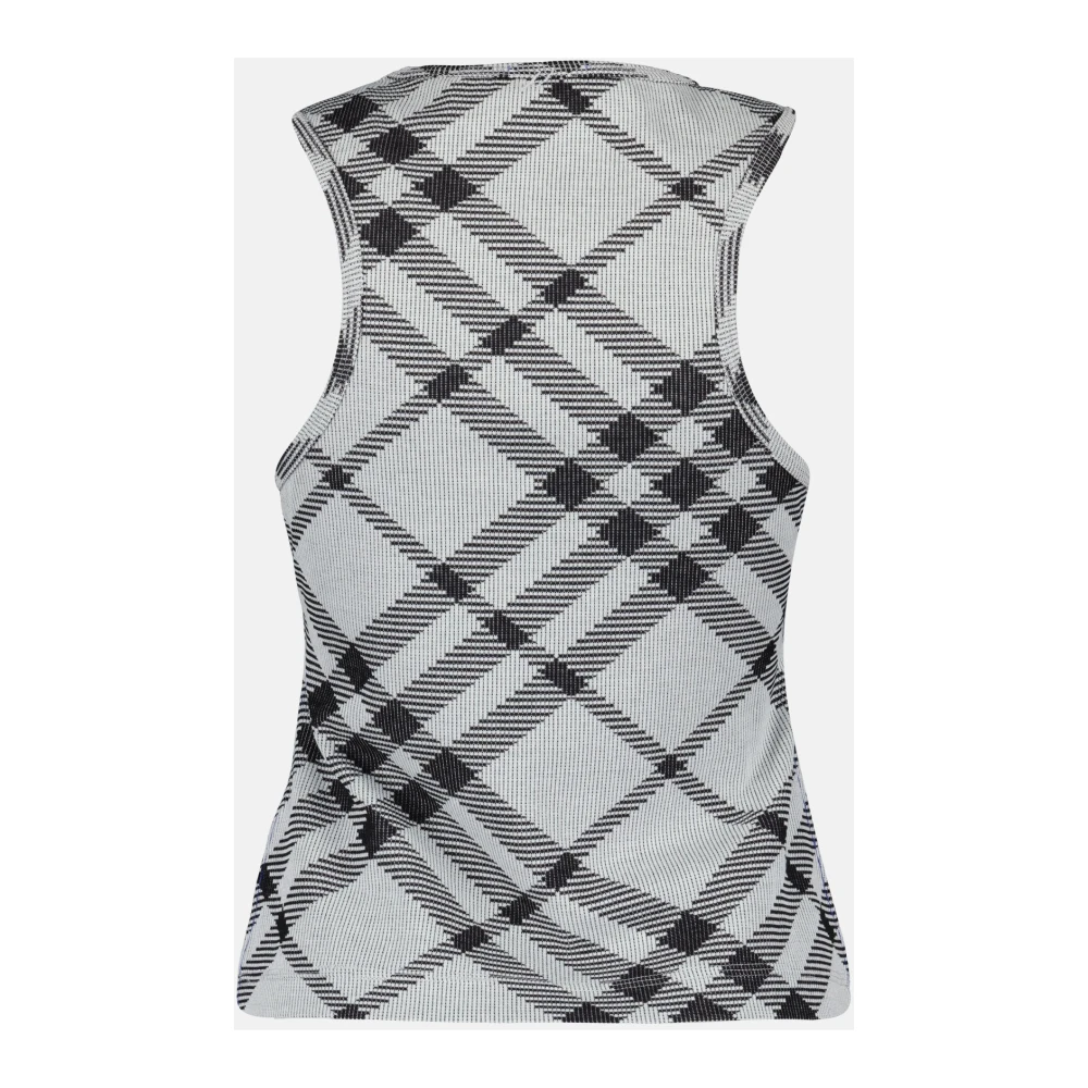 Burberry Vintage Check Tank Top Gray Dames