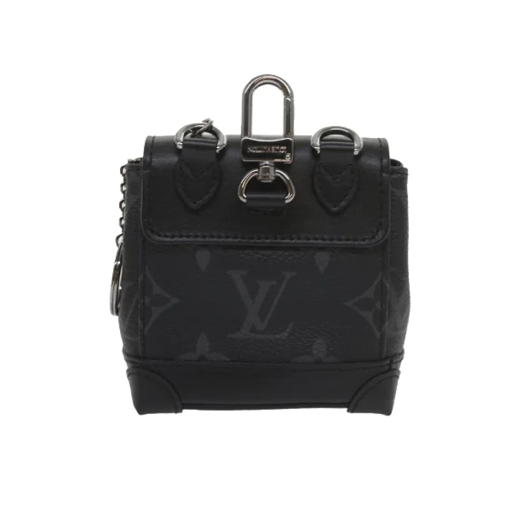Louis Vuitton Vintage Pre-owned Canvas louis-vuitton-bags Black Dames
