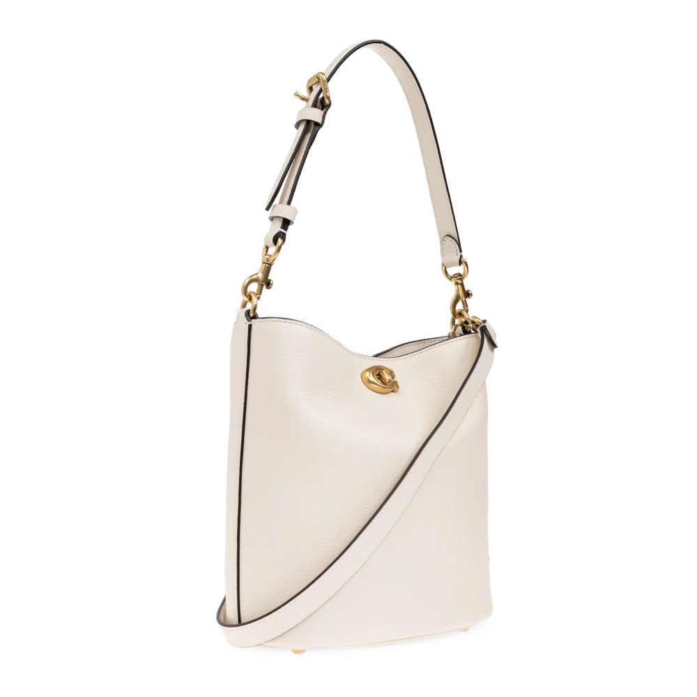 Coach Handtas Willow 19 Beige Dames
